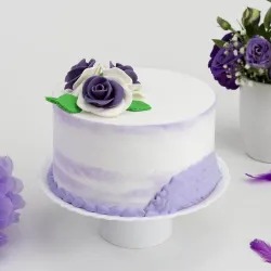 Vanilla Purple Cake